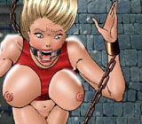Hot girl taken out in public, bound, displayed and fucked.