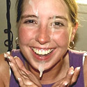 Blond eats out with rabid hubby.