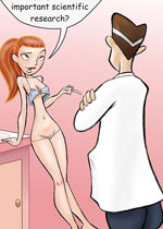 Two young girls get whipped