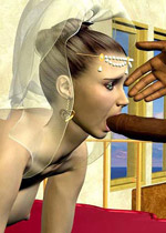 Two young girls get whipped