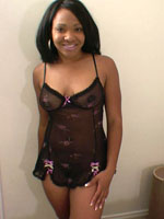 Sweet married black slut fucks a black guy