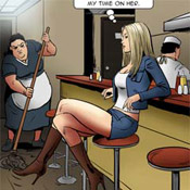 Interracial and taboo art