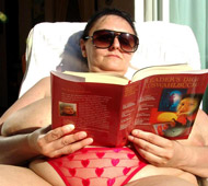 Old lady with big tits and a titanic toy