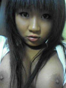 Stunning haruki takes it all off and plays on a bed