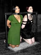 Nude slave sluts whipped