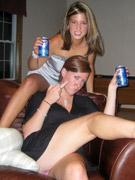 Drunken beauty with a body to die for gets her pussy and mouth drilled by horny boyfriend's cock