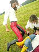 Men in pain