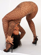 Lingerie ebony milf
