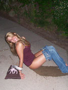 Pissing in action