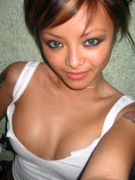 Cute blonde in pigtails getting fucked on camera