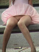 Nice movie of cute lady in nice panties and...