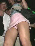 Under skirt peeping